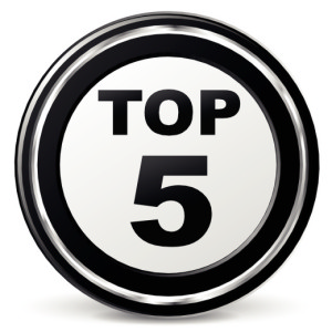 Vector Top Five Icon